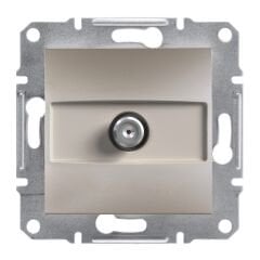 Schneider Asfora EPH3700169 Sonlu SAT 1dB F Tipi Bronz TV Prizi