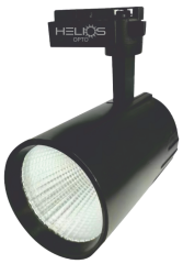 Helios Turbo HS-2456 36W 3000 Lümen 6500K Beyaz Işık Monofaze 220V Siyah Kasa LED Ray Spot Armatür