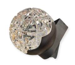 CATA CT-7072 15W 1500 Lümen 3200K Günışığı IP44 Dış Mekan Kristal Başlıklı Işıltı LED Duvar Apliği