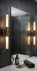 Büyükalpler Drama Eskitme 4W 3000K Günışığı Hem Pilli Hem Elektrikli Modern LED Duvar Apliği