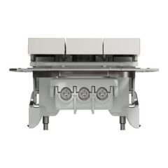 Schneider Asfora EPH2100169 Üçlü Anahtar Bronz