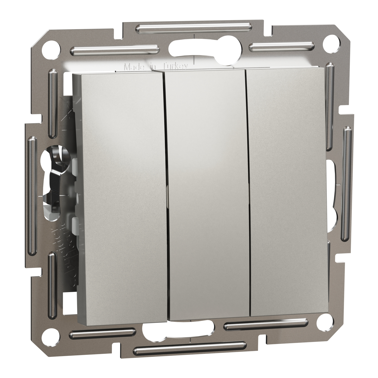 Schneider Asfora EPH2100169 Üçlü Anahtar Bronz