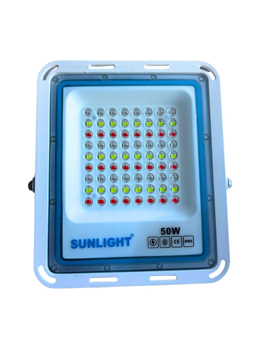 Sunlight 50W RGB Çok Renkli Uzaktan Kumandalı IP65 Dış Mekan LED Projektör