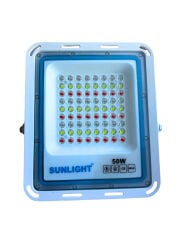 Sunlight 50W RGB Çok Renkli Uzaktan Kumandalı IP65 Dış Mekan LED Projektör