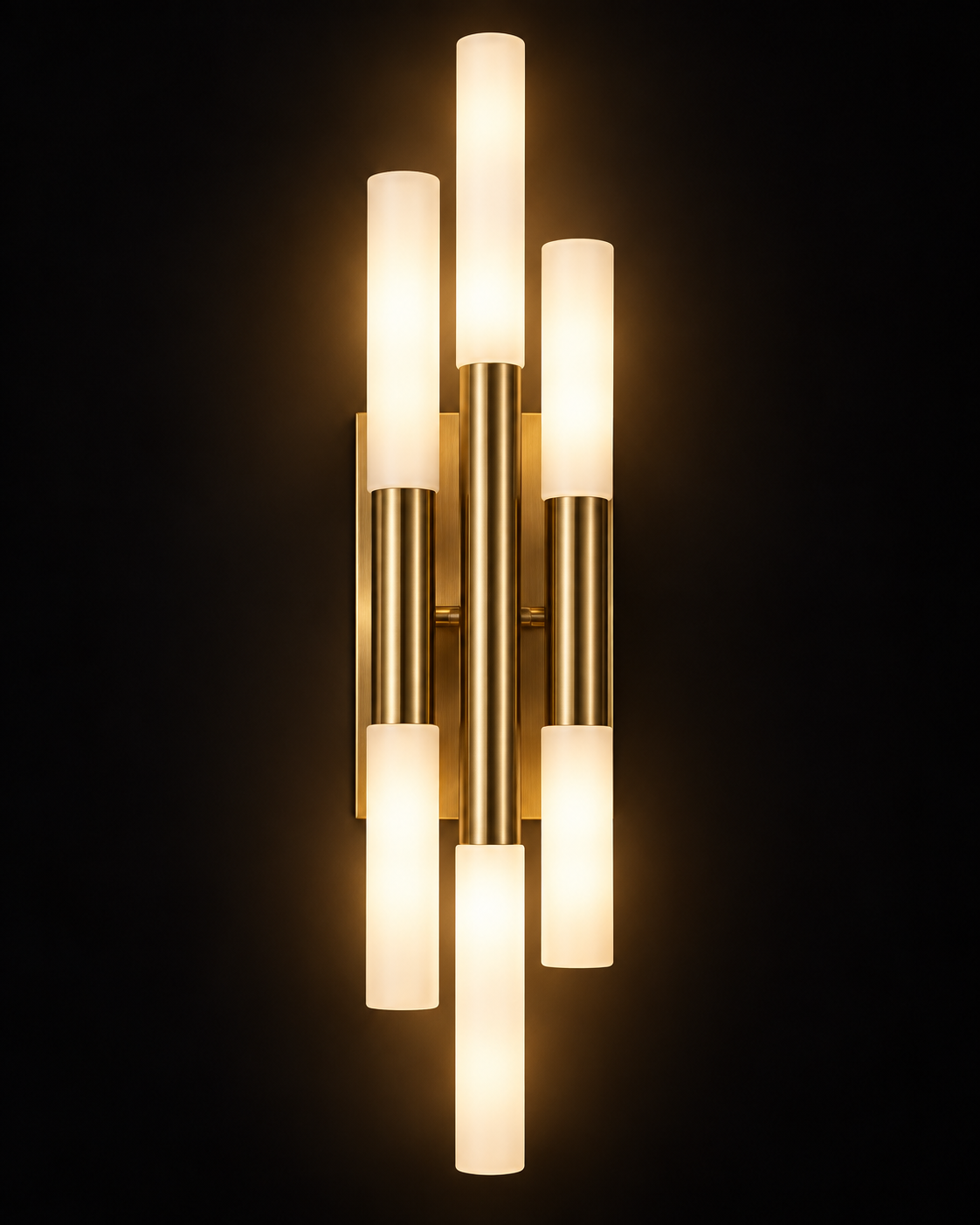 Büyükalpler Drama 4 Gold 15W 3000K Günışığı Hem Pilli Hem Elektrikli Modern LED Duvar Apliği