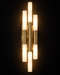 Büyükalpler Drama 4 Gold 15W 3000K Günışığı Hem Pilli Hem Elektrikli Modern LED Duvar Apliği