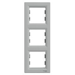 Schneider EPH5810361 Asfora Üçlü Dikey Çerçeve Alüminyum