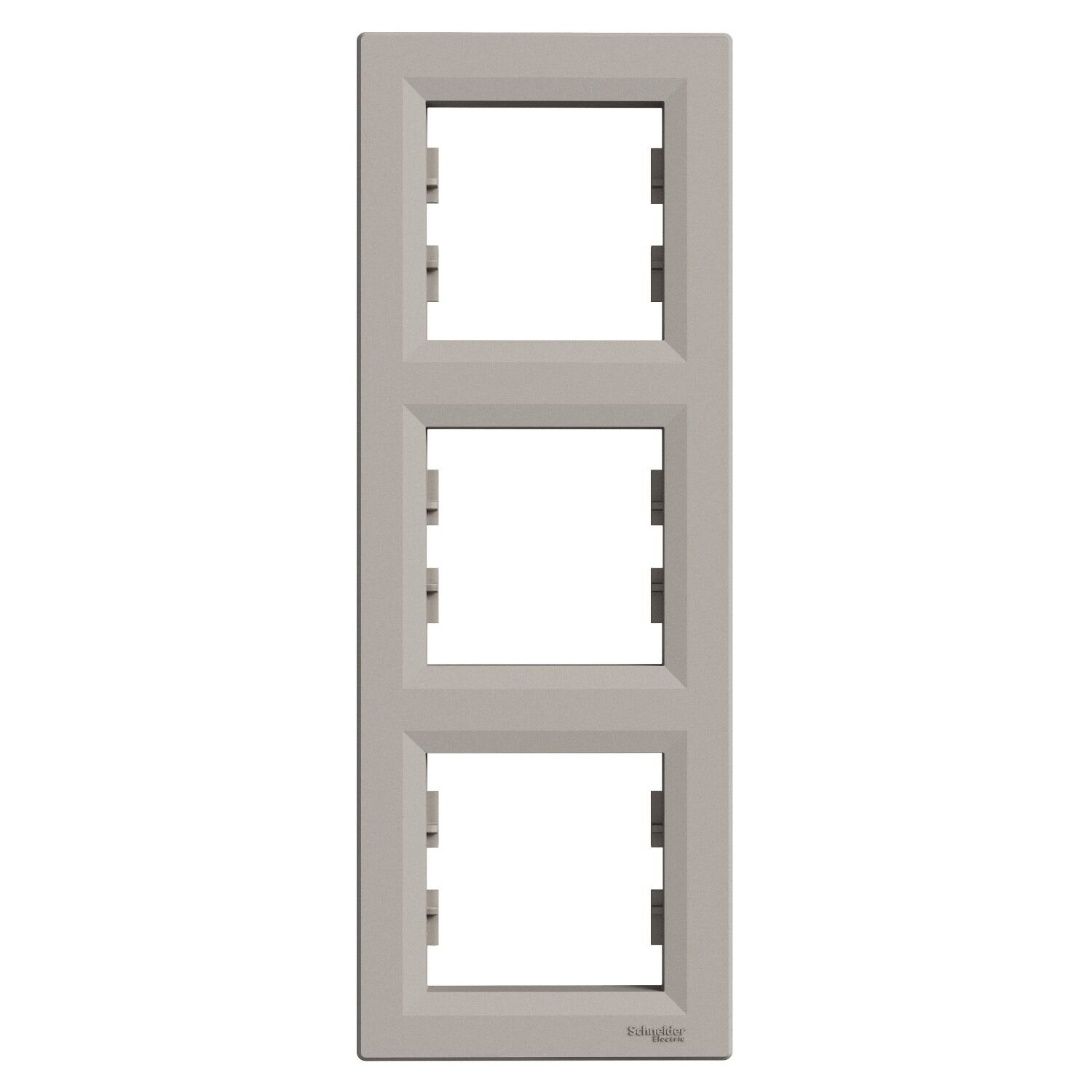 Schneider EPH5810369 Asfora Üçlü Dikey Çerçeve Bronz
