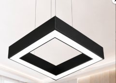 CATA CT-9086 Merkür 54W 60 CM 3 Renk (3200K-4000K-6400K) Modern LED Lineer Sarkıt Avize (Siyah)