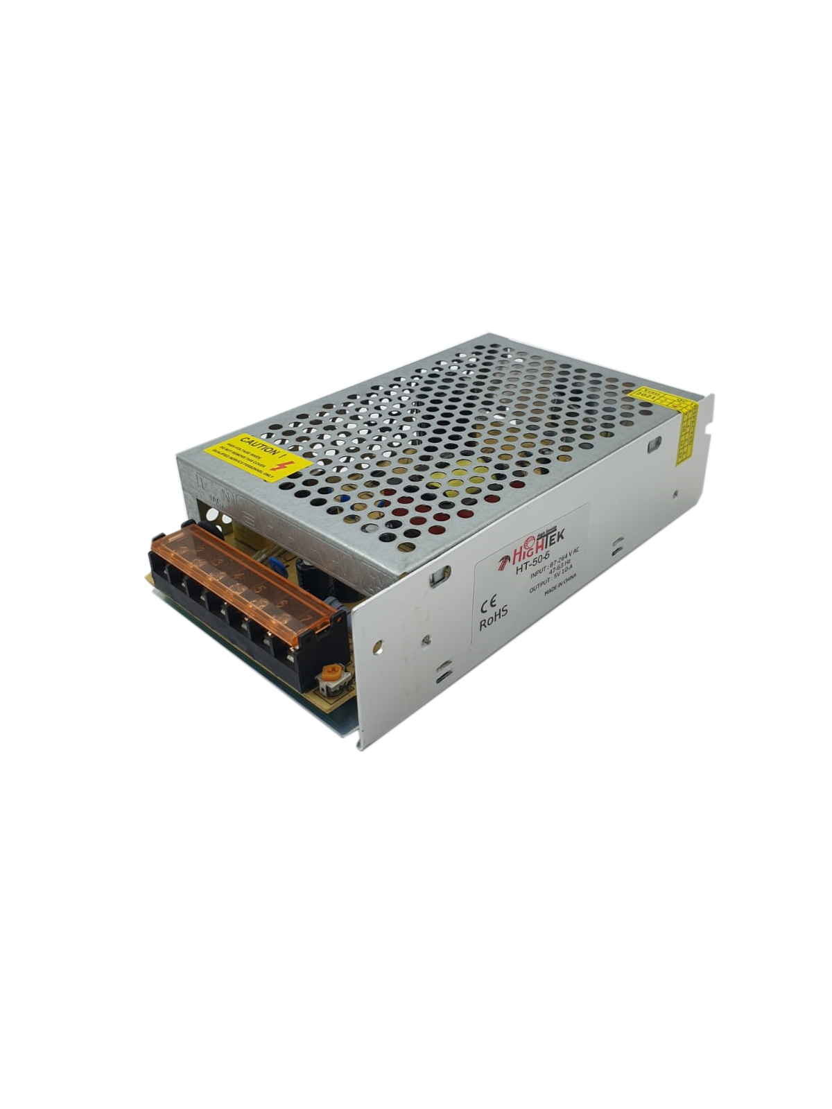 Hightek 5V 10A 50W Kalın Kasa Güç Kaynağı