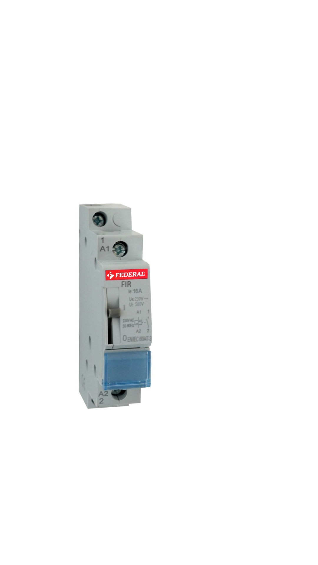 Federal 9DA-0011-0000 FIR Darbe Akım Anahtarı 16A 230V AC 1NA+1NK