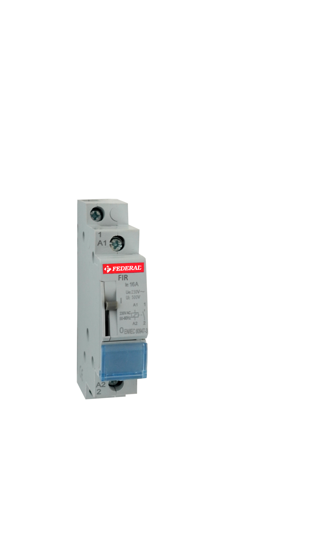 Federal 9DA-0011-0000 FIR Darbe Akım Anahtarı 16A 230V AC 1NA+1NK