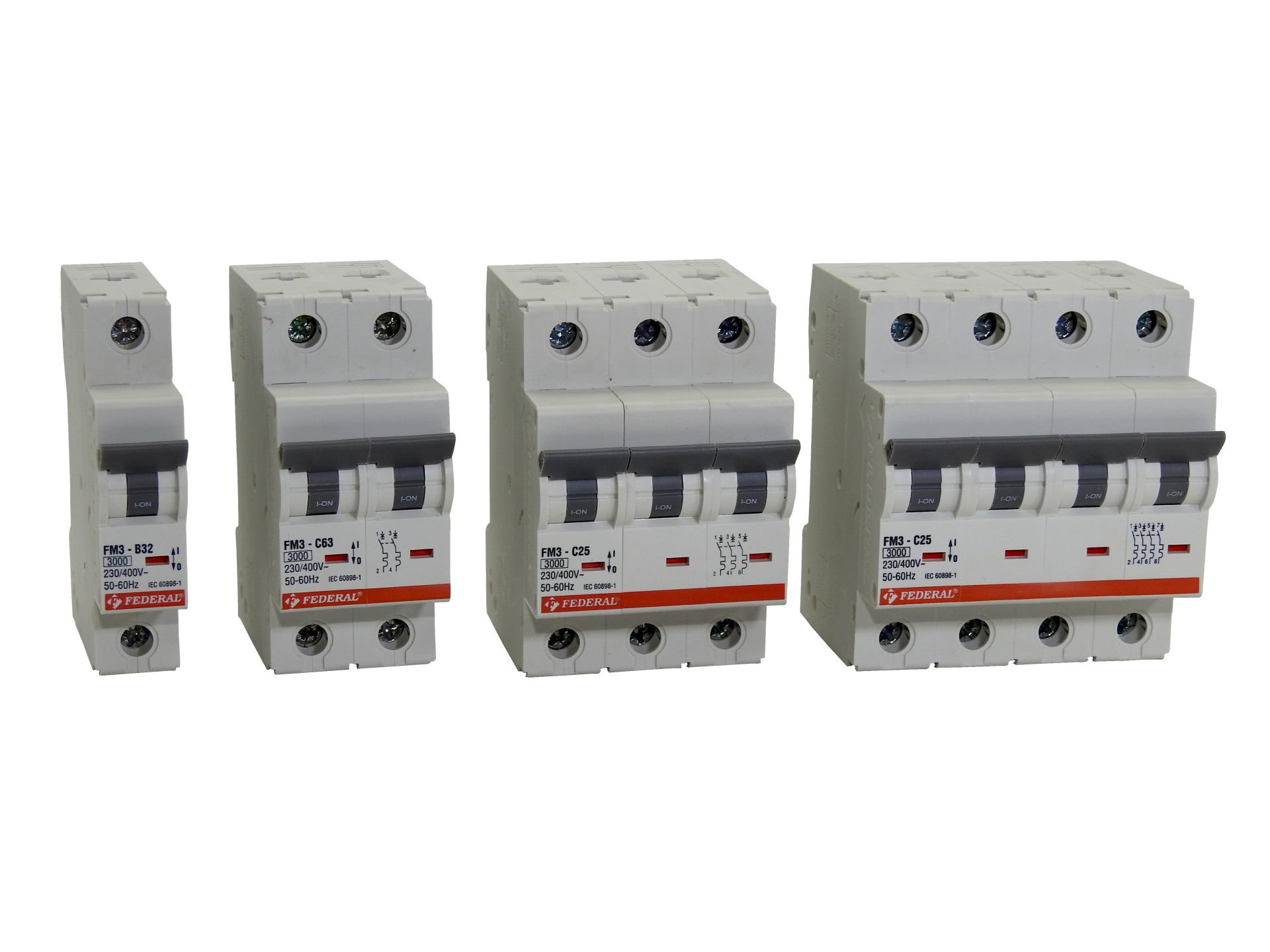 Federal 9EC-C0331-0D40 1X40A 3kA C Tip Otomatik Sigorta