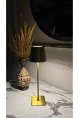 Cata CT-8437 İstanbul Şarjlı Dokunmatik Masa Lambası 3 Renk Seçenekli Siyah