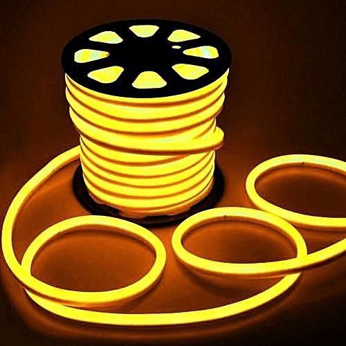 Helios HS-3251 50 Metre 12V DC Neon Hortum Led Amber Işık