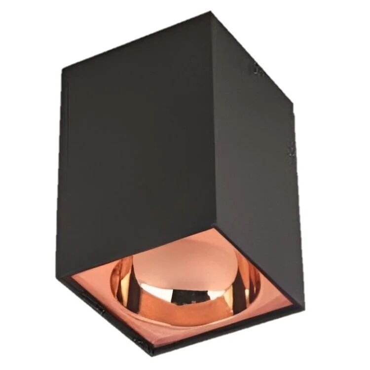 Cata CT-5420SB Bergama Siyah-Bakır Sıva Üstü Spot Armatür GU10