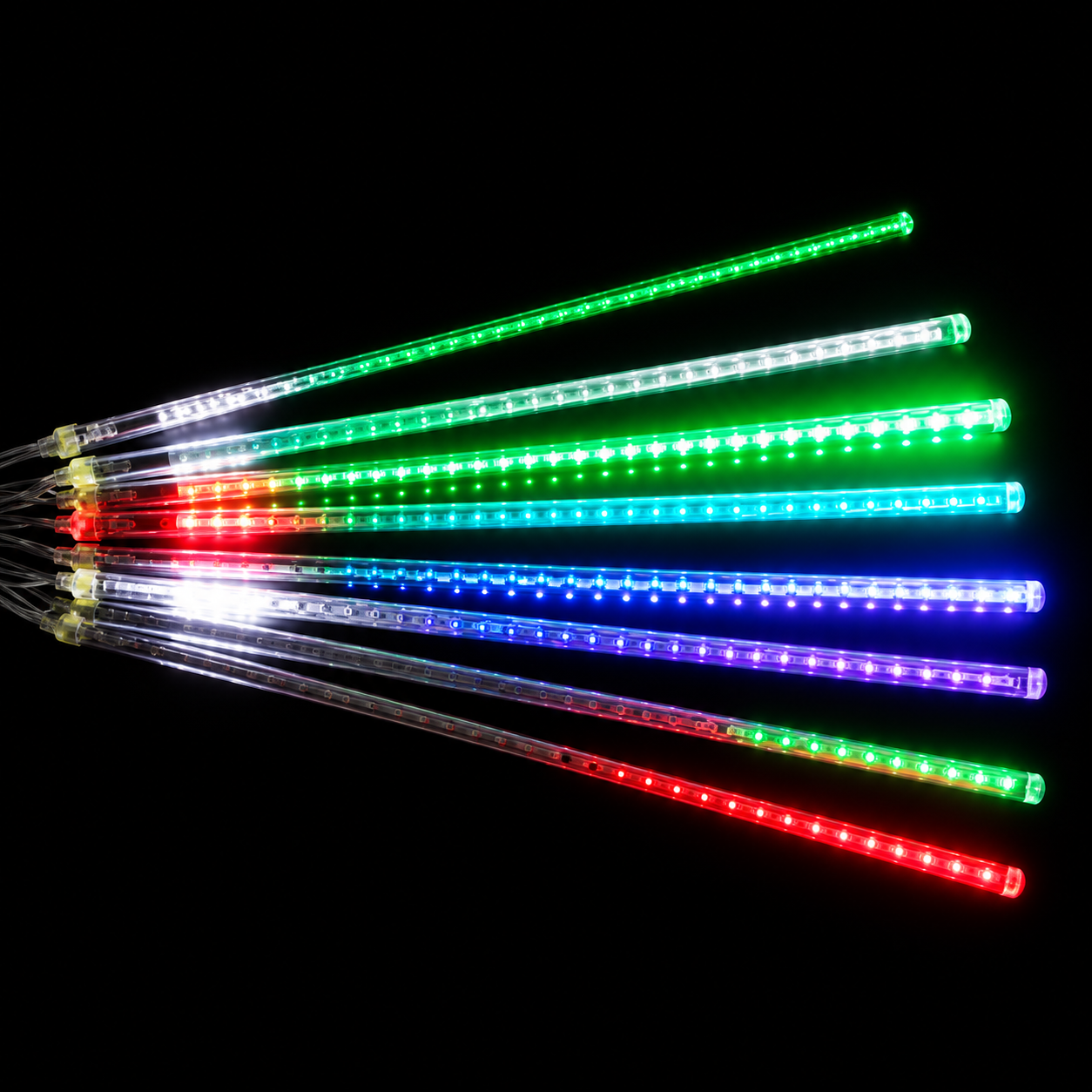 Yücel YPS-160 R 8’li 50 cm RGB Meteor LED Tube 3 Metre Eklenebilir IP65