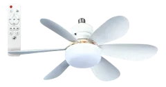 Helios HS-9302 50W 6 Pervaneli Kumandalı LED Işıklı Tavan Vantilatörü
