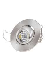 ACK AH06-00304 3W 210 Lümen 3000K Günışığı Krom Kasa Sıva Altı Led Spot Armatür