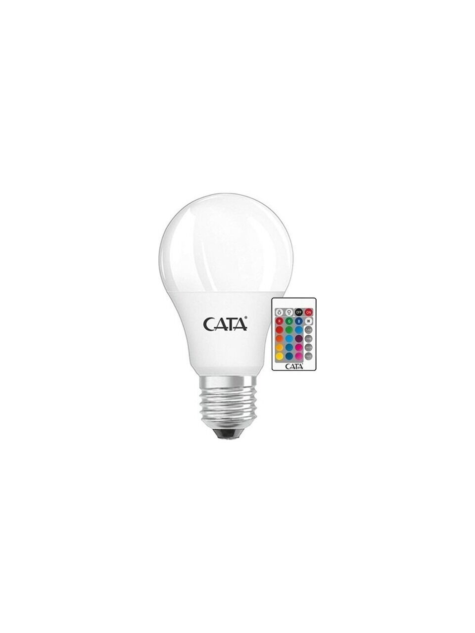 Cata CT-4058B 9W RGB Led Ampul Kumandalı E27 Duy Beyaz Işık
