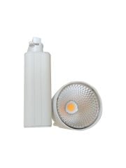 Sunlight 40W 4000K Doğal Beyaz Samsung Çipli Monofaze Ray Spot Beyaz Kasa