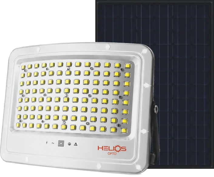 Helios HS-4029 100W 6500K Sensörlü Solar LED Projektör
