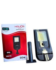Helios HS-3890 50W Solar LED Projektör 6500K Beyaz Işık IP65