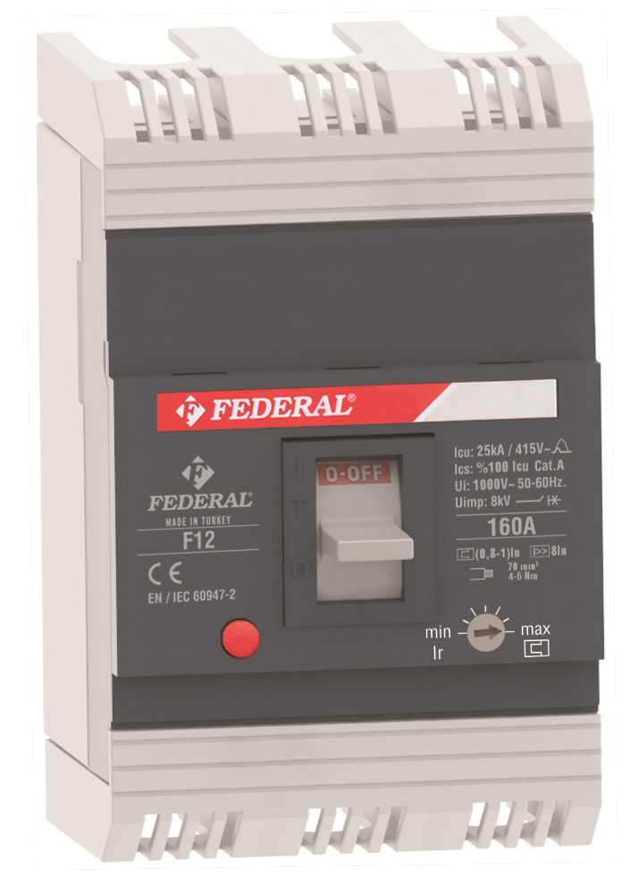 Federal 9AR-TSS43-0066 F12 3x63A 25kA Kompakt Şalter