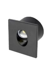 Cata CT-5179 3W Ledli Koridor Armatürü Siyah Kasa Beyaz Işık