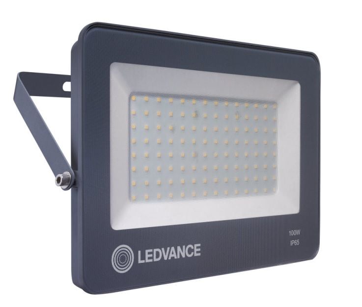 Ledvance AC2956201FP 100W 3000k Günışığı Slim Led Projektör Gri Kasa