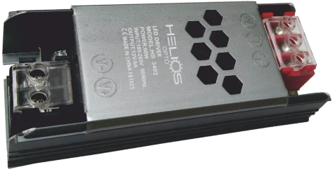Helios HS 3403 12v 60 Watt 5A İç Mekan Slim Tip Şerit LED Trafosu