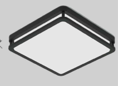 ECN-1940 24W Kare Led Tavan Armatür 6500K Beyaz Işık