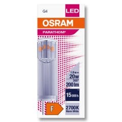 Osram Parathom G4 1.8W LED Kapsül Ampul - 2700K Sarı Işık 12V