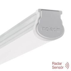 İnoled 2944-01 40W Radar Sensörlü Etanj LED Armatür Beyaz Işık 120cm