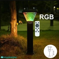 Helios HS 4027 100 Watt 4 Renk Fonksiyonlu Solar Bahçe Armatürü Kumandalı