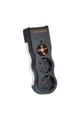 Tunçmatik TSK19022 Powersurge 2’li Akım Korumalı Priz - Siyah