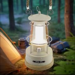 Helios HS 5209 10Watt 80 Ledli Şarj Edilebilir Retro Işıldak