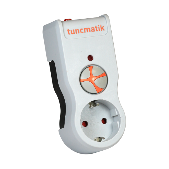 Tunçmatik Powersurge 1'li Akım Korumalı Priz Beyaz