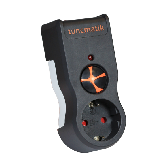 Tunçmatik Powersurge 1'li Akım Korumalı Priz Siyah