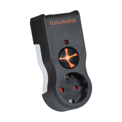 Tunçmatik Powersurge 1'li Akım Korumalı Priz Siyah