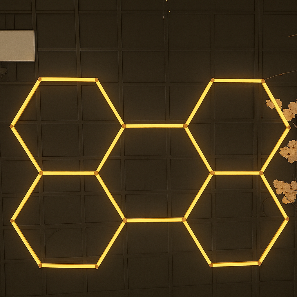 Cata CT-9082 Hexagonal Anzer 240W 3200K Günışığı LED Petek Lineer Armatür