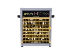 EvoTech EVO10 PROs 10 kW Dijital ve Kumandalı Endüstriyel Elektrikli Fanlı Isıtıcı