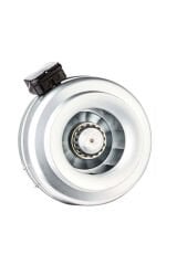 BVN Bahçıvan BDTX 100 60W 240m3/h Monofaze Yuvarlak Geriye Eğimli Kanal Tipi Fan Baca Fanı