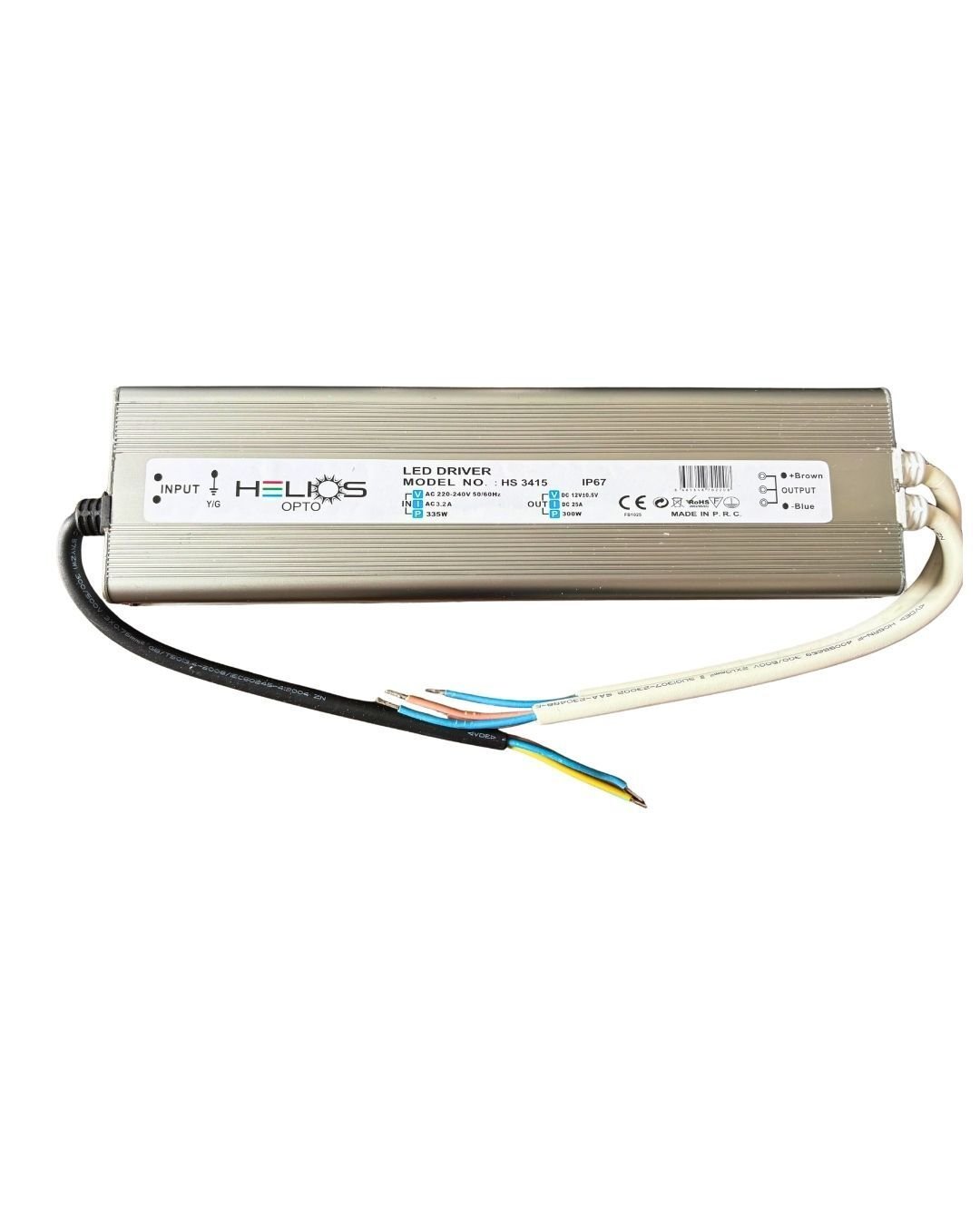 Helios HS-3415 300W 12V 25A Su Geçirmez Dış Mekan LED Trafo