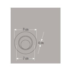 Cata CT-5252 Akik 7W 3200K Günışığı Cob Led Saten Kasa Spot Armatür