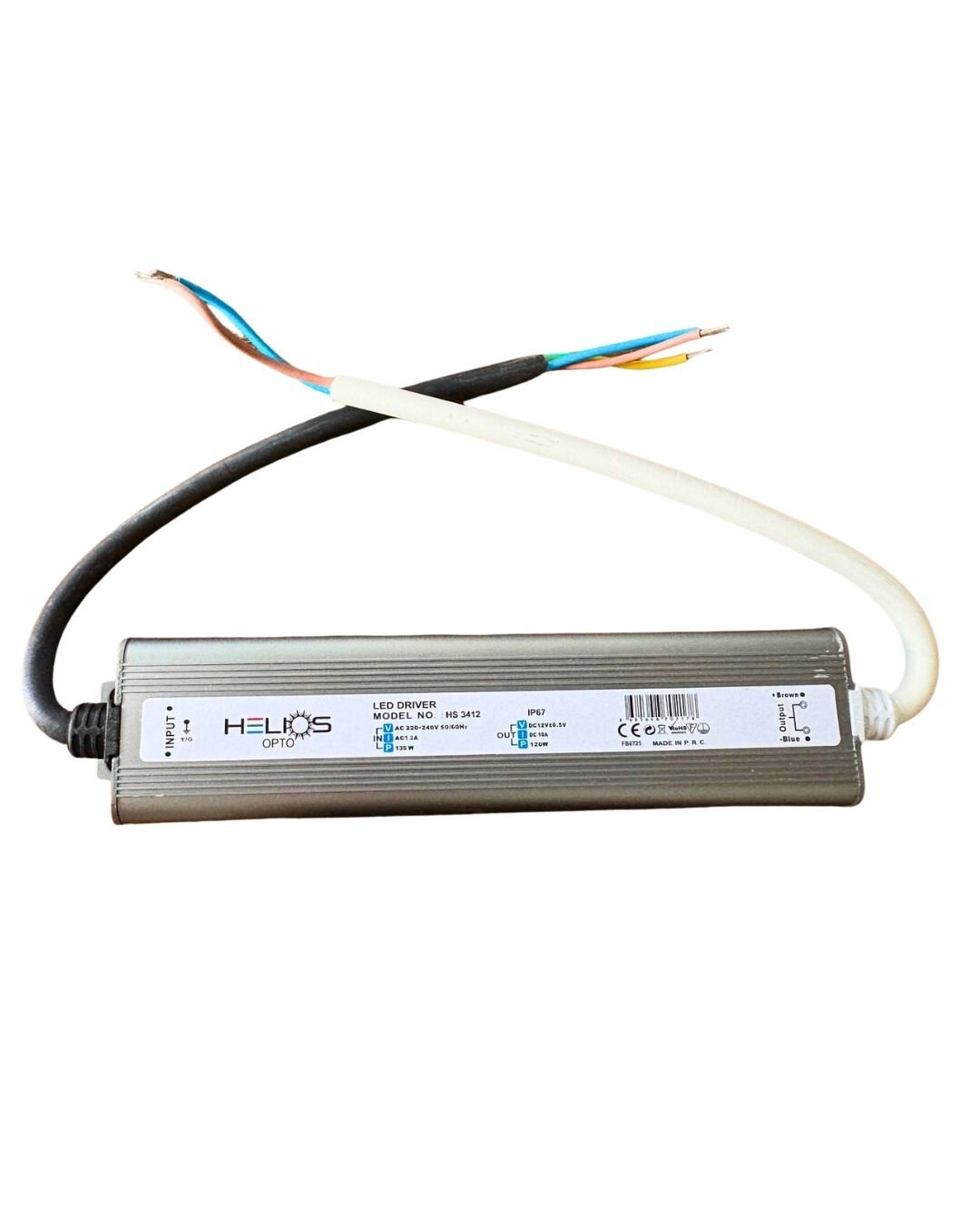 Helios HS-3412 120W 12V 10A Su Geçirmez LED Dış Mekan Trafo