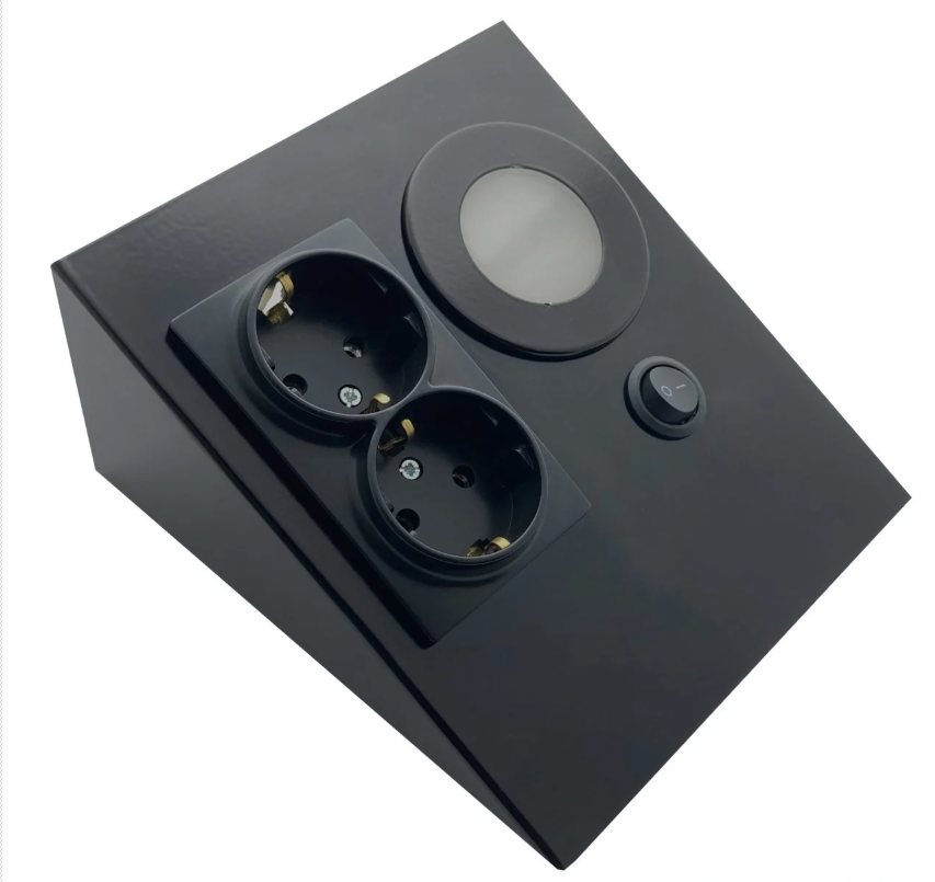 Büyükalpler Tezgah Altı Armatür Spot Ledli Siyah 3000K-Gün Işığı