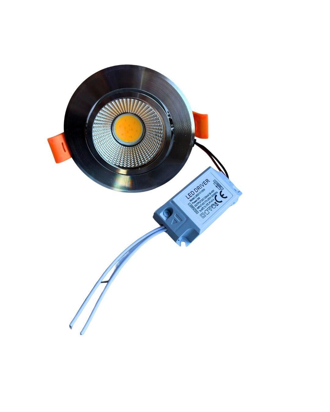 Uzlight 5 Watt Krom Kasa LED Spot Günışığı
