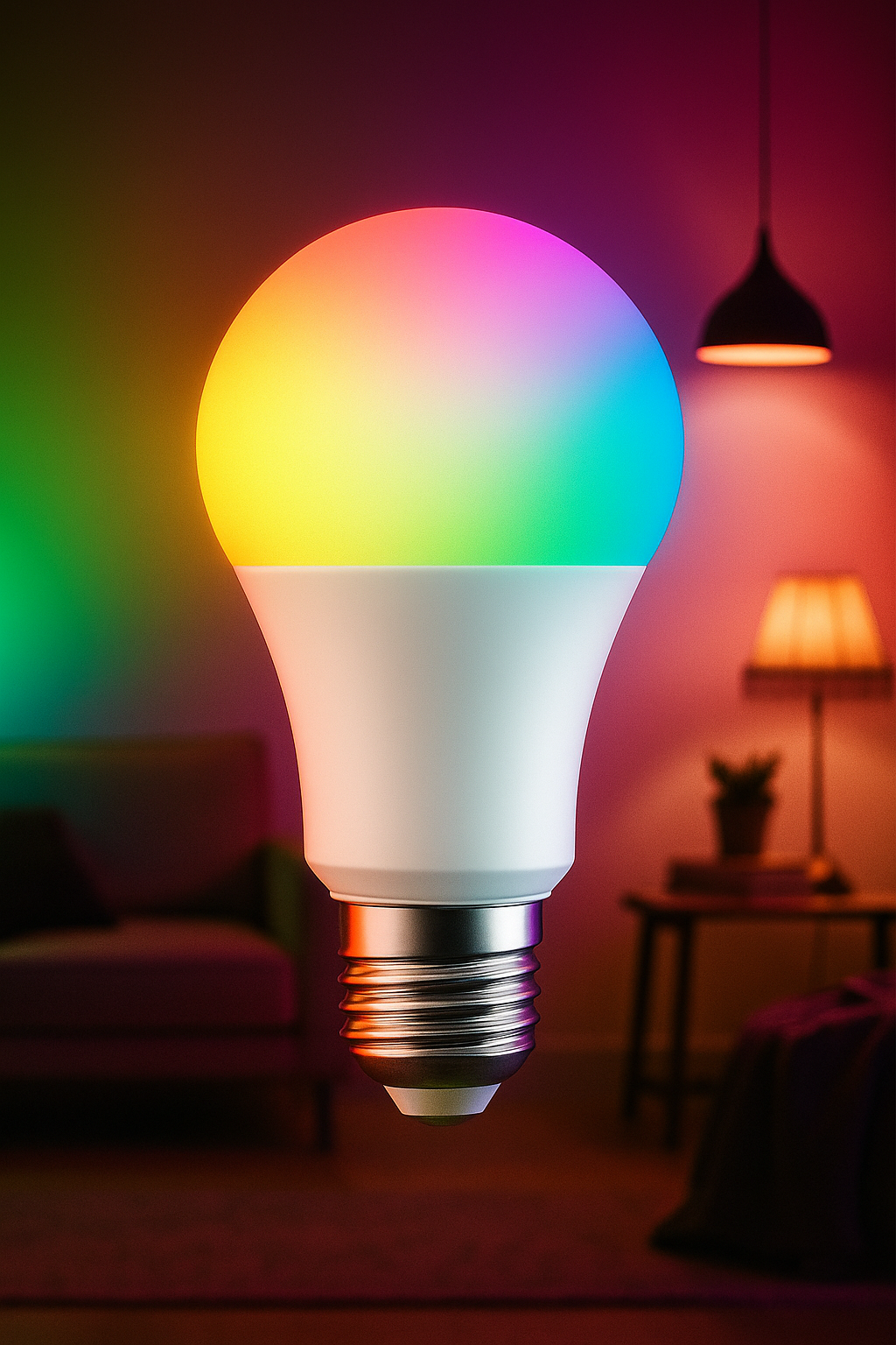 Kendal KES300 9W RGB  6500K Beyaz Işık Kumandalı LED Ampul