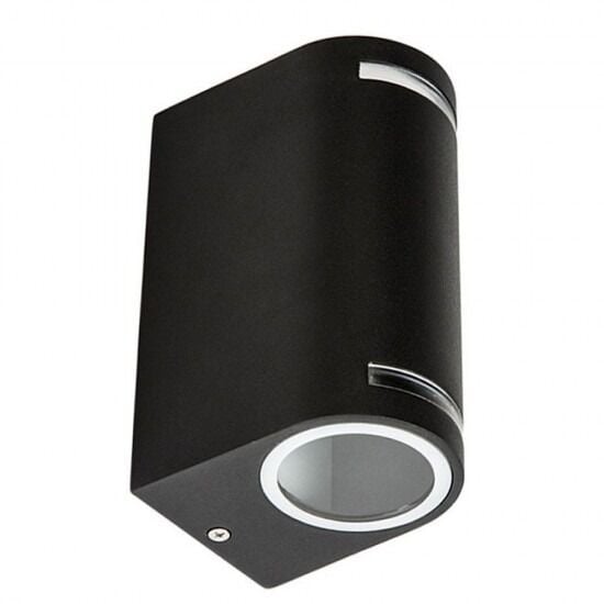 Econa ECN-3052 Siyah Çift Taraflı Bahçe Duvar Apliği